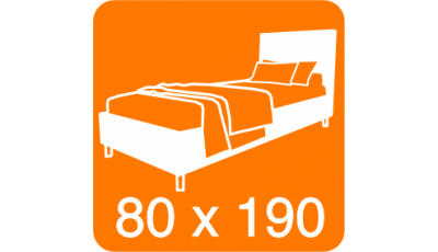 Ліжко односпальне 80х190