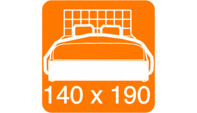  Ліжко двоспальне 140х190