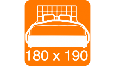 Ліжко двоспальне 180х190