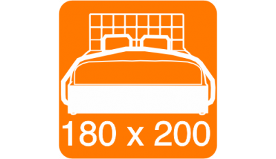 Ліжко двоспальне 180х200