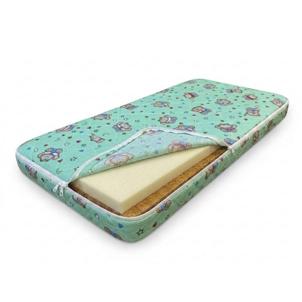 Матрас детский ортопедический SweetDream 7 см GreenBears