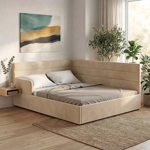 Кровать мягкая Homefort Стиль-Кона