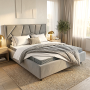 Ліжко м'яке Homefort Seul Lux