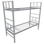 Кровать Homefort металлическая двухъярусная армейская, тип 2, 70х190 см