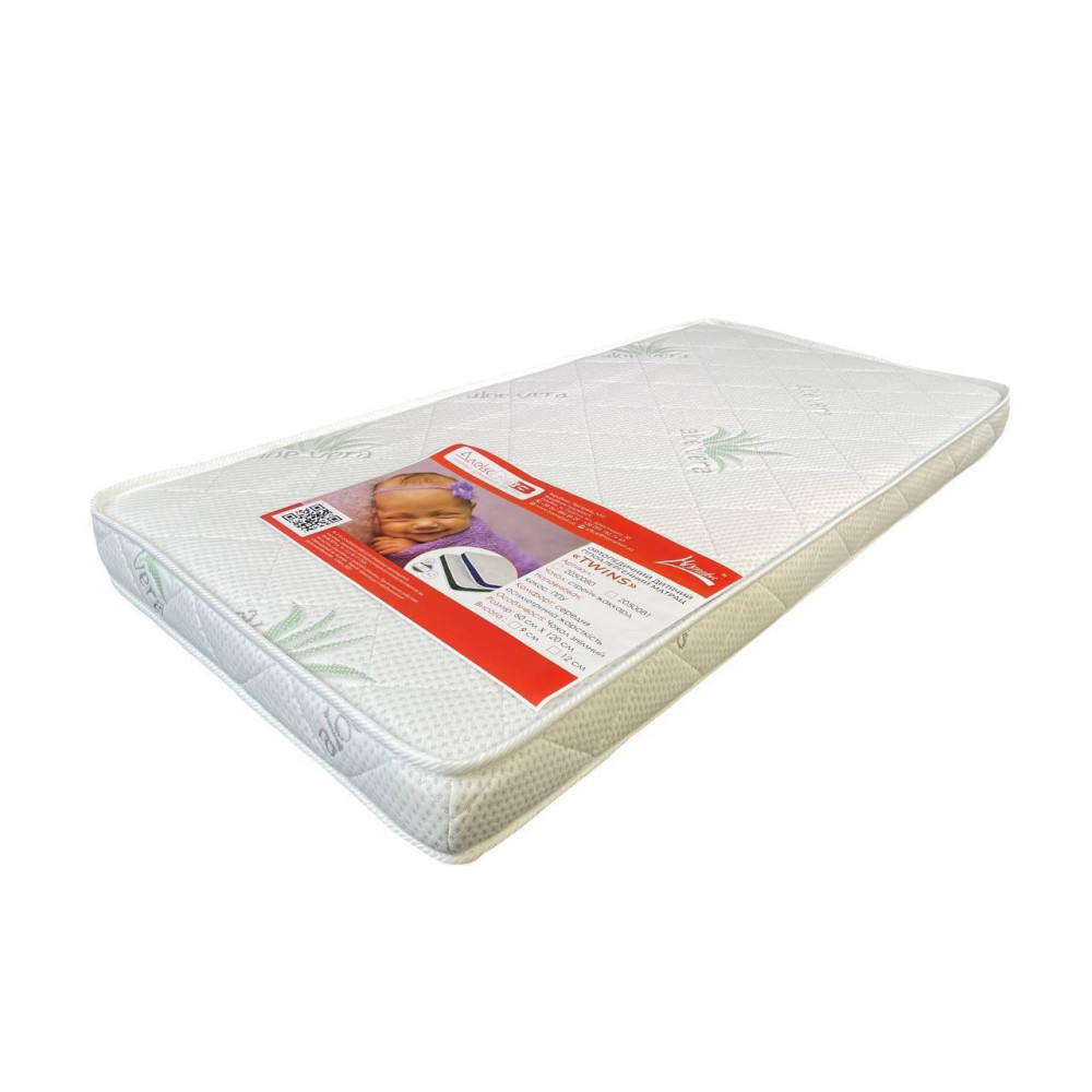 Дитячий ортопедичний матрас Homefort Baby 12 (Алое вера) 60х120 см