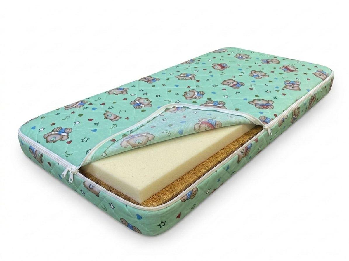 Матрац дитячий ортопедичний SweetDreams 7 см GreenBears
