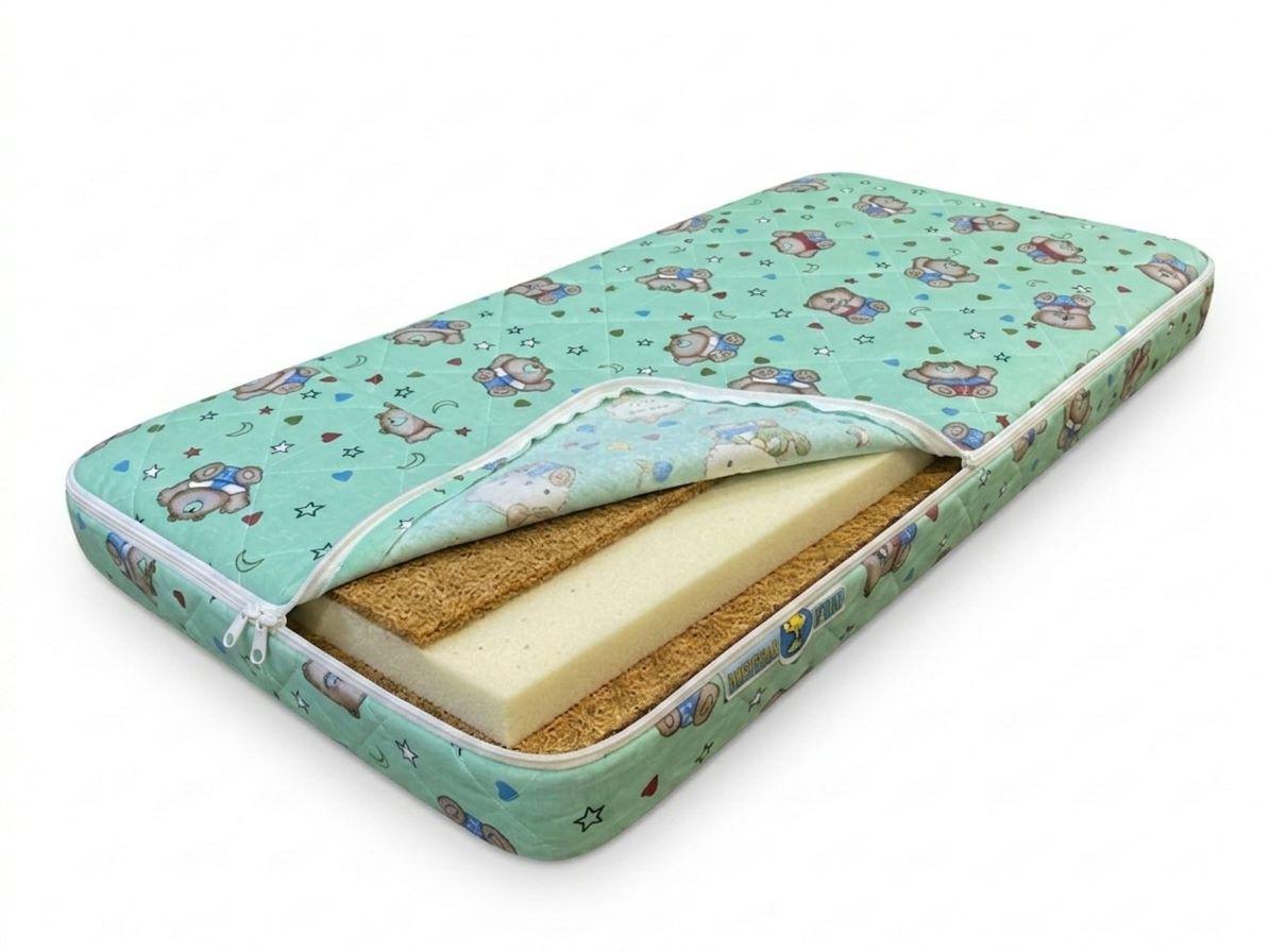 Матрас детский ортопедический SweetDreams 8 см GreenBears