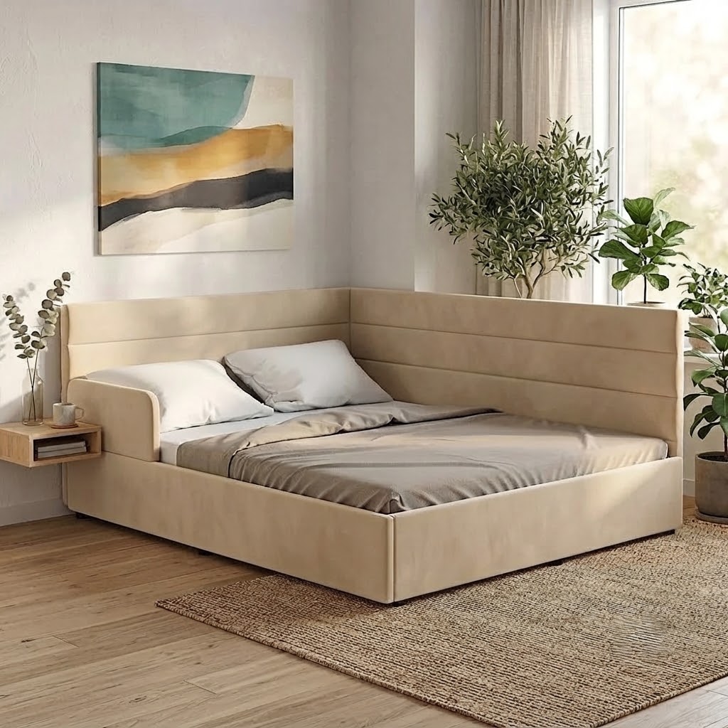 Кровать мягкая Homefort Стиль-Кона